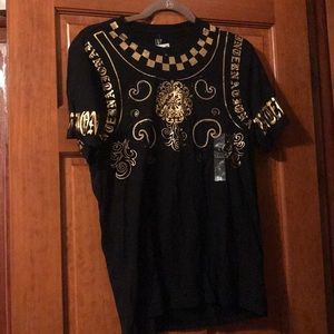 Black/Gold Tee shirt
